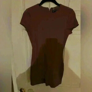 BNWT Automet One Piece Short Sleeve Jumpsuit Size Small Brown